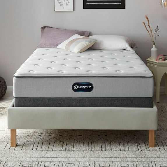 Beautyrest BR800 12" Medium Twin XL Innerspring Mattress Set; Fiberglass-Free