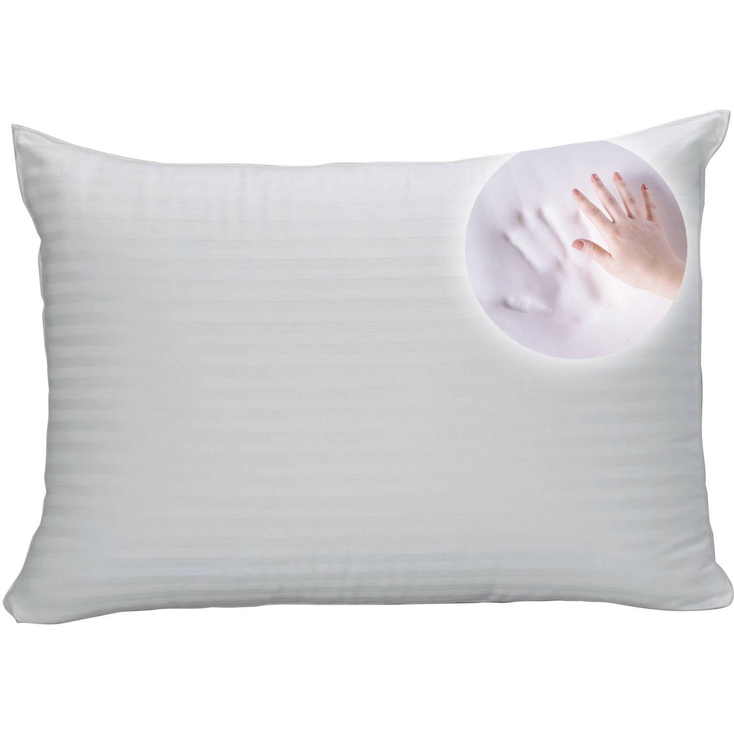 Beautyrest Classic Foam Pillow with Removable Cover, Multiple Sizes - image 1 of 4