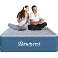 thumbnail image 1 of Beautyrest Comfort Plus 18 in. Queen Size Air Mattress with Built In Pump, High Durability Blow Up Mattress for Guests, Camping, Travel - Plush Cooling Topper, 3-Year Pump Warranty, 1 of 6
