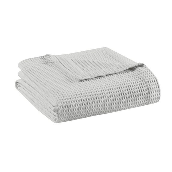 Beautyrest Cotton Blanket with Grey Finish BR51N-3834