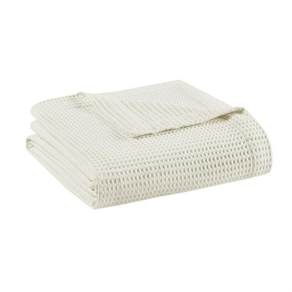 Beautyrest Cotton Blanket with Ivory Finish BR51N-3825