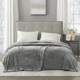 thumbnail image 1 of Beautyrest Elect Electric Blanket with Two 20 Heat Level Setting Controllers, Full, Grey, 1 of 11