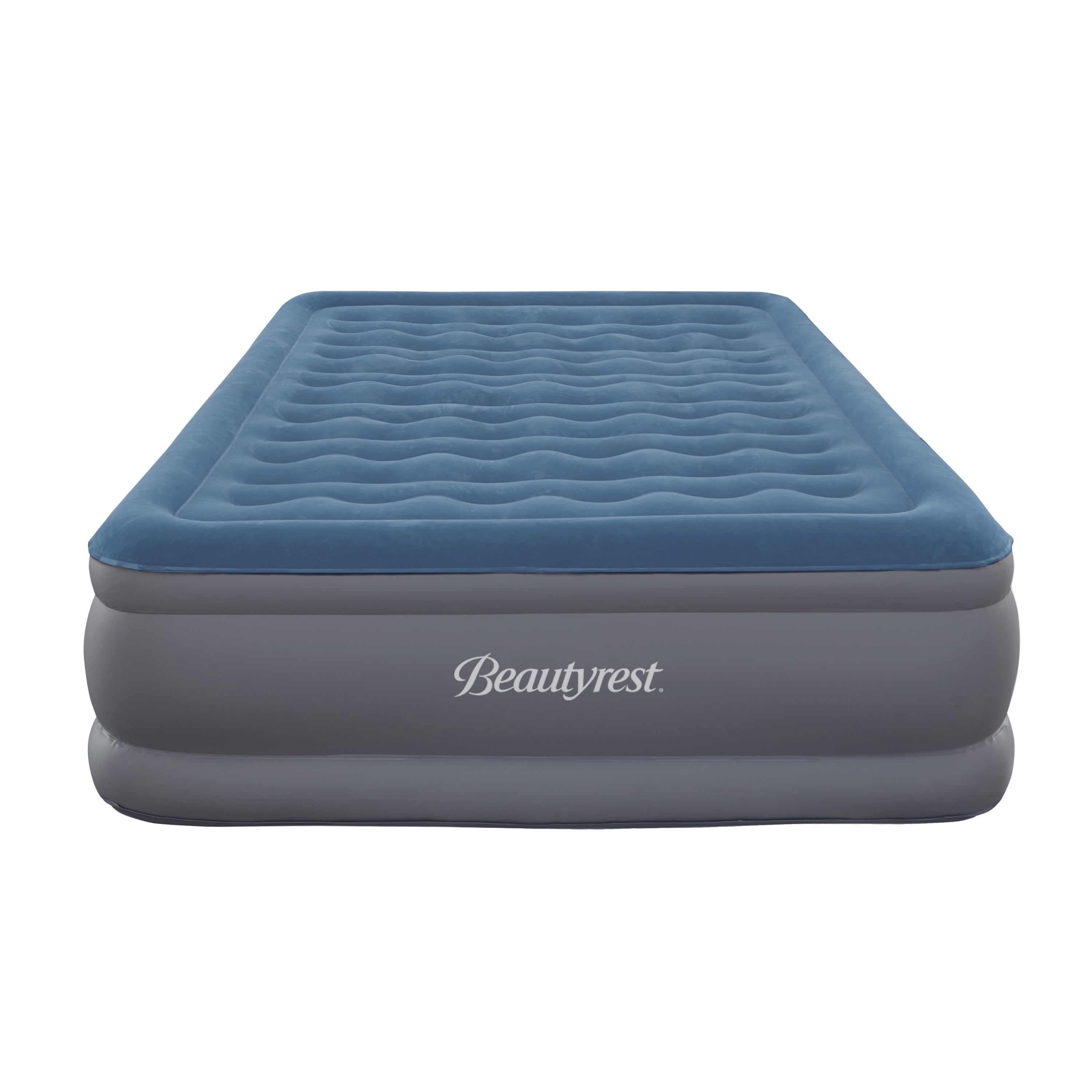 Beautyrest Extraordinaire 16" Full Inflatable Blow up Air Bed Mattress with Builtin Pump