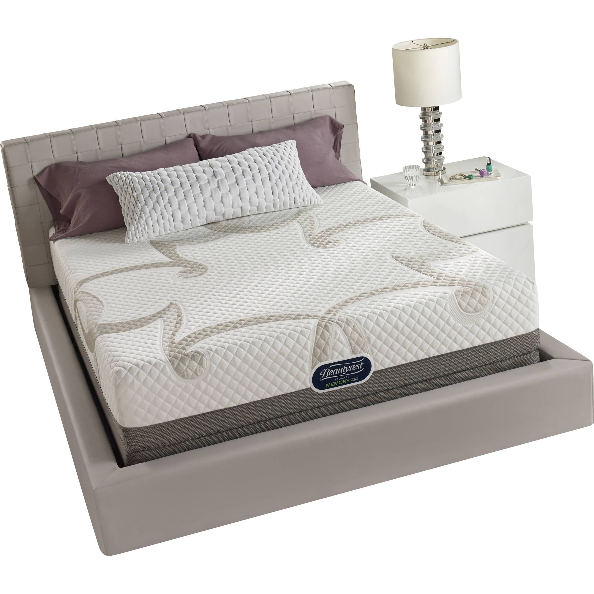 Beautyrest Fernanda Plush Memory Foam Mattress Walmart