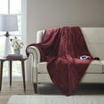 thumbnail image 1 of Beautyrest Heated Microlight to Berber Solid Throw, 60x70", Red, 1 of 9
