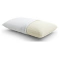 Beautyrest Latex Foam Bed Pillow with Removable Cover, Standard, Cotton