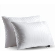 Beautyrest Luxury Goose Feathers Soft Pillows, 500 Thread Count Cover 20 x28 , Queen Pack of 2