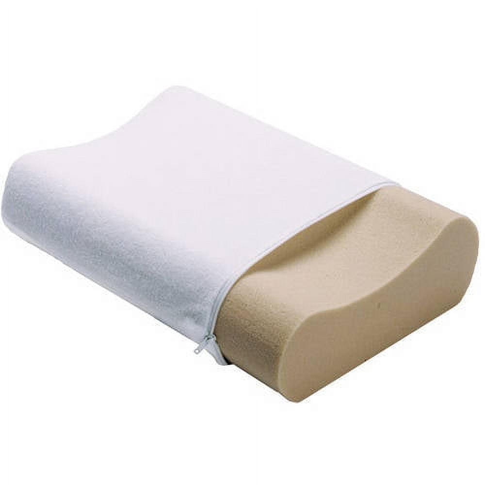 Beautyrest contour memory foam pillow deals