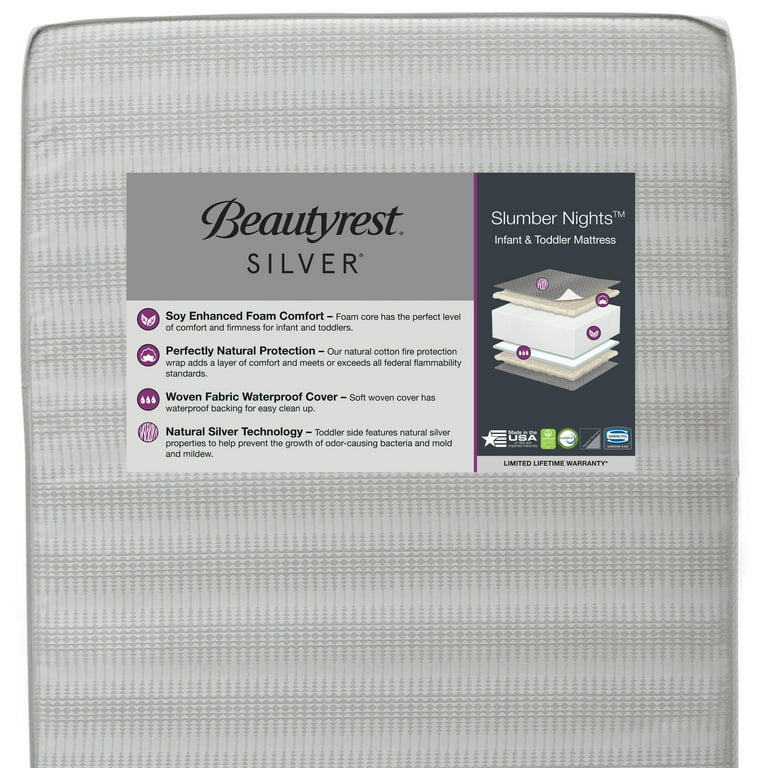 Simmons natural slumber crib mattress 2025