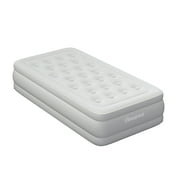Beautyrest Sky Rise 14" Twin Air Bed Mattress, Raised Inflatable Blow-up Bed, Powerful Pump, Adjustable Firmness