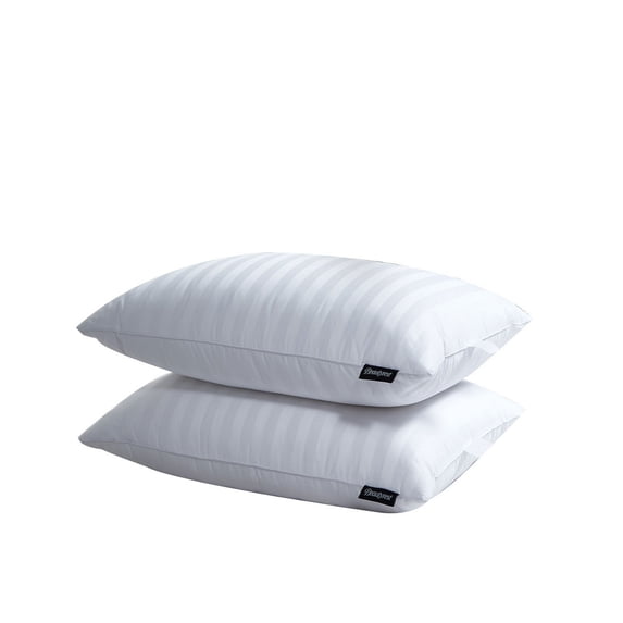 Beautyrest Softy Around White Goose Feather And Down Pillow (Set of 2) Jumbo