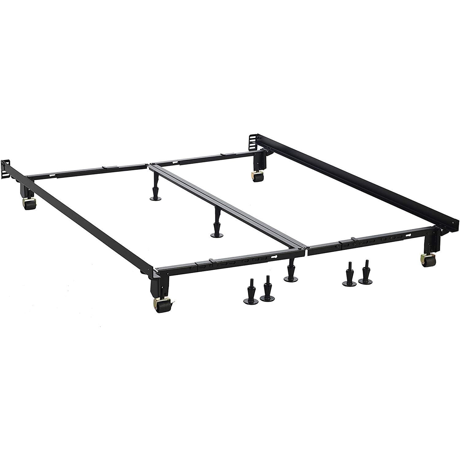 Beautyrest Extra Heavy Duty Adjustable Steel Bed Frame, Fits Queen