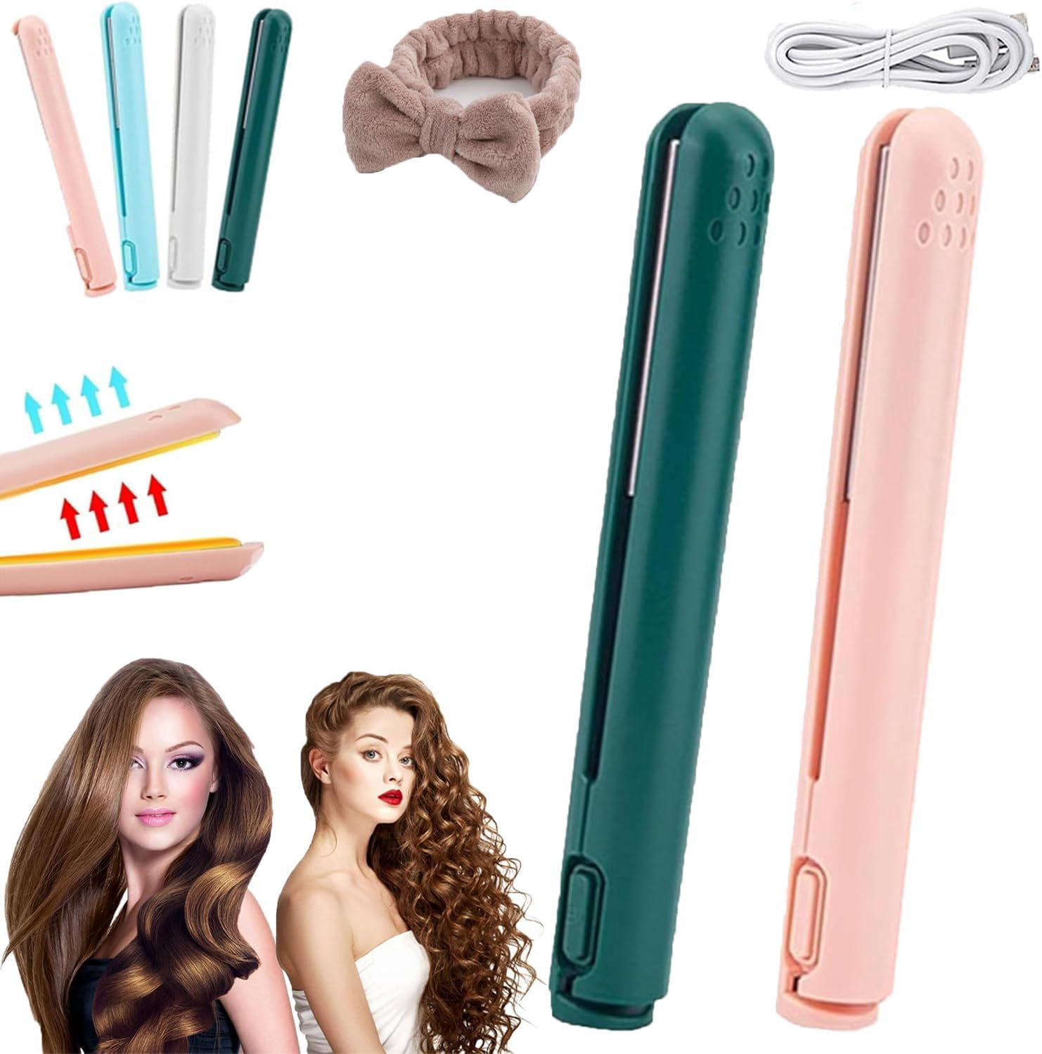 Beautyskinusa Dual Glam Purpose Curling Iron, Beautyskinusa Dual Glam ...