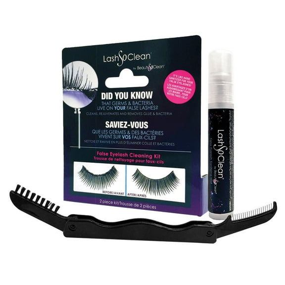 Beautysoclean LashSoClean False Eyelash Sanitizer Kit (8ml w/ Tool)