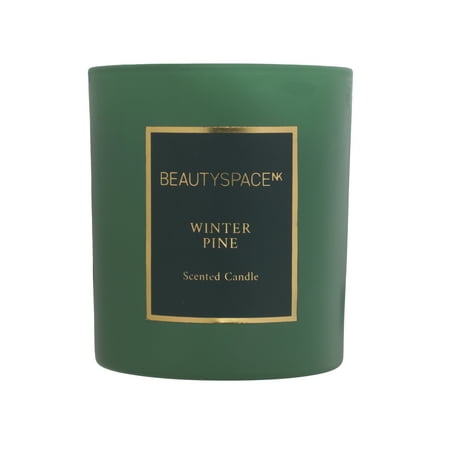 BEAUTYSPACE Winter Pine Holiday Candle Gift, 200g