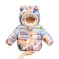 thumbnail image 1 of Beautyzll Baby Boys Girls Winter Jacket Outwear Toddler Hooded Puffer down Coat 1-5T, 1 of 9