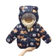 thumbnail image 1 of Beautyzll Baby Boys Girls Winter Jacket Outwear Toddler Hooded Puffer down Coat 1-5T, 1 of 9