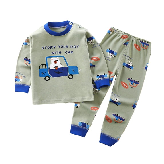 Beautyzll Kids Girls Thermal Underwear Set Baby Toddler Boys Ultra Soft Base Layer Newborn Long Johns Sets 6M-7T