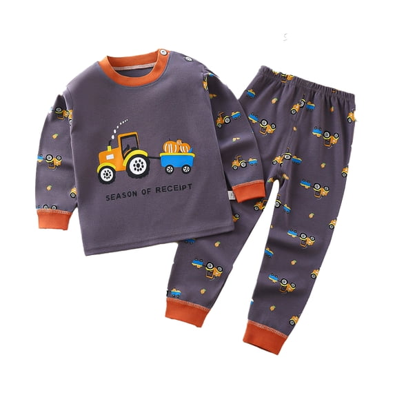 Beautyzll Kids Girls Thermal Underwear Set Baby Toddler Boys Ultra Soft Base Layer Newborn Long Johns Sets 6M-7T