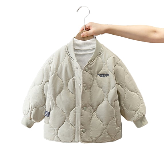 Beautyzll Kids Toddler Boys Winter Down Jacket 3-14Y Baby Zip up Hooded Outerwear Coat