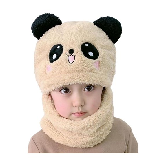 Beautyzll Toddler Baby Boys Cute Hat 2-8Y Kidds Girls Earflap Fleece Lined Beanie Warm Caps for Fall Winter