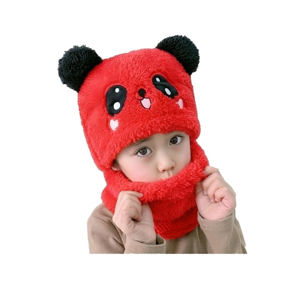 Beautyzll Toddler Baby Boys Cute Hat 2-8Y Kidds Girls Earflap Fleece Lined Beanie Warm Caps for Fall Winter
