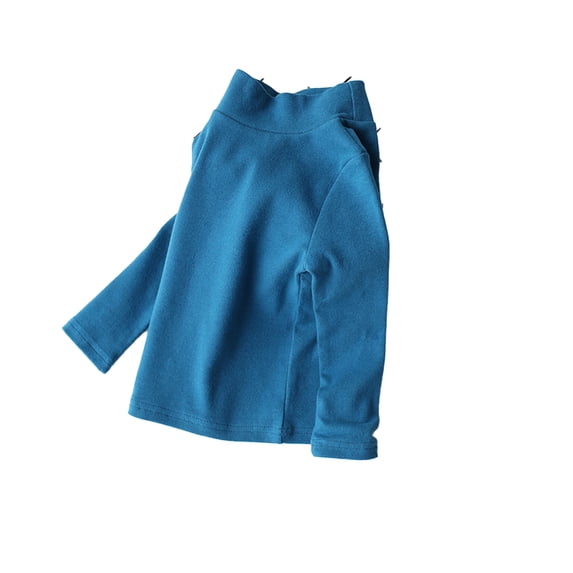 Beautyzll Toddler Baby Girls Long Sleeve Cotton Shirts 2-10T Kids Soft Basic T-Shirts Top Layering Tees