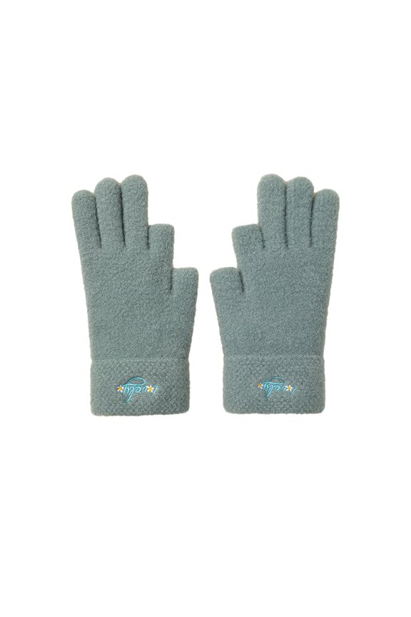 Women Winter Fingerless Touch Screen Gloves Man Warm Texting Fingers Lined Windproof Cold Weather Freezer Work Gloves
