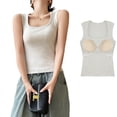 thumbnail image 1 of Beautyzll Womens Tank Tops Summer Sleeveless High Neck Ribbed Knit Slim Fitted Blouse Side Ruched Basic Tees Shirts S-XL, 1 of 8