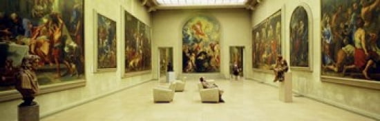 Beaux Arts Museum Lyon France Canvas Art - Panoramic Images (36 x 12)
