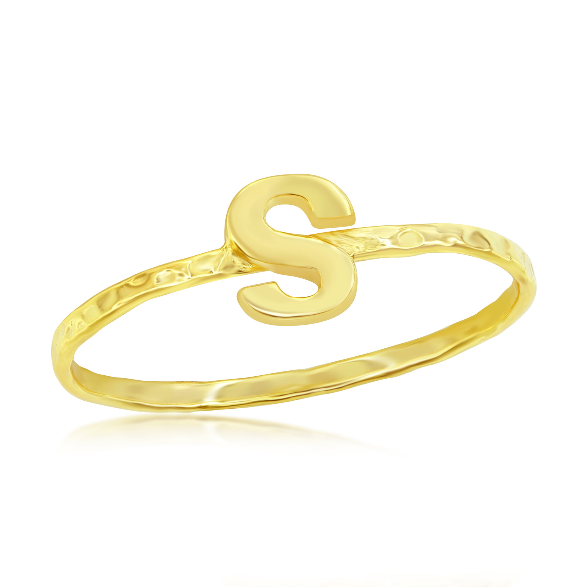 Lowercase Letter H Ring – Bysdmjewels