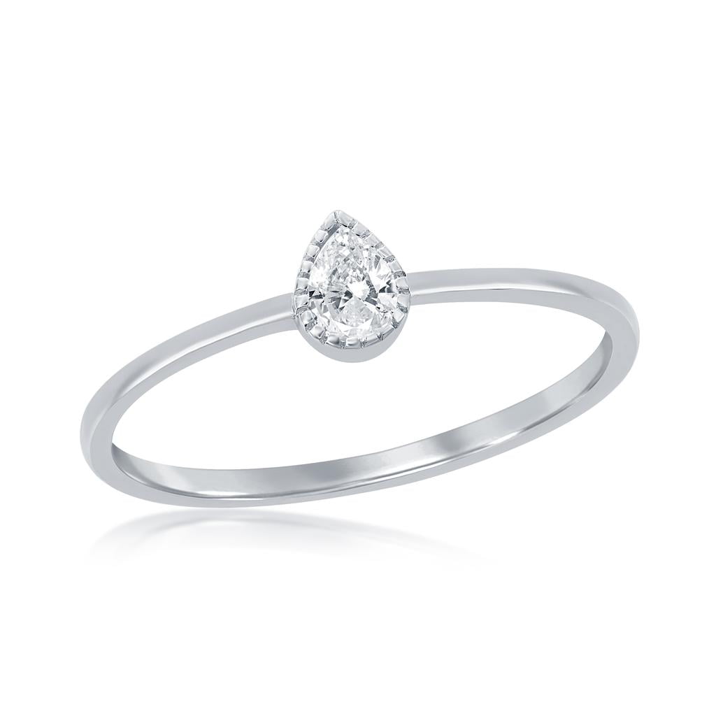 Dainty promise shop rings