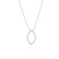 thumbnail image 1 of Beaux Bijoux Real Diamond Pendant Necklace for Women – Sterling Silver and Genuine Diamond Jewelry - Fine Diamond Jewelry Gifts for Women - Valentines Day Gifts for Her (30 Stones), 1 of 6
