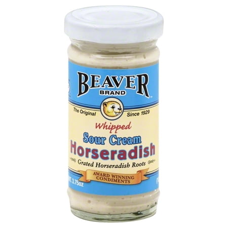 Beaver Brand Whipped Horseradish 3.75 oz