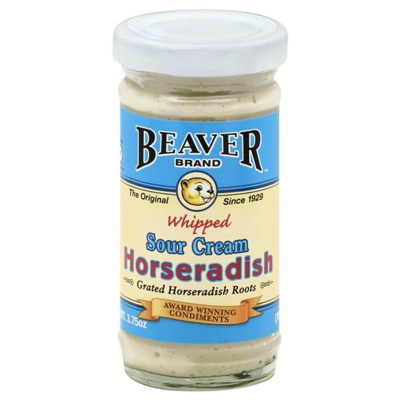 Beaver Brand Whipped Horseradish 3.75 oz