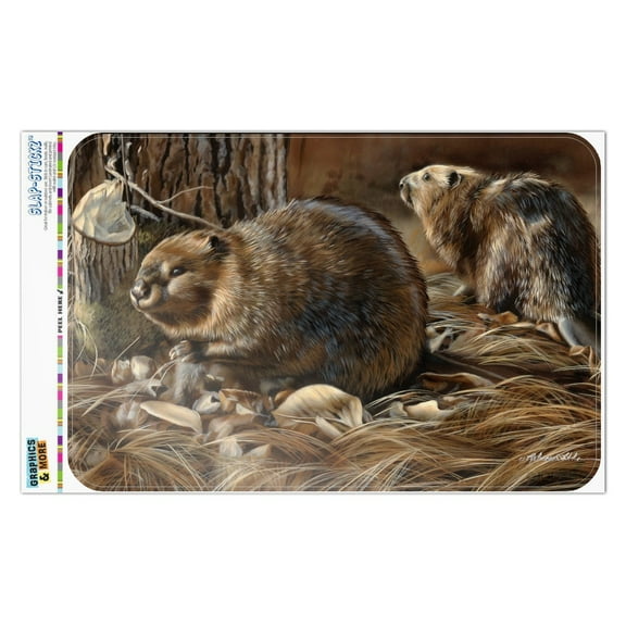 Beaver Being Busy Home Business Office Sign