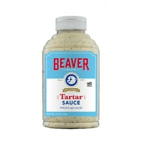 Beaver Brand Gourmet Seafood Tartar Sauce, 11.5 oz Bottle