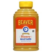 Beaver Brand Honey Mustard Sauce, 13 oz Bottle