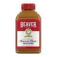 thumbnail image 1 of Beaver Brand Sweet Hot Mustard, 13 oz Bottle, 1 of 5