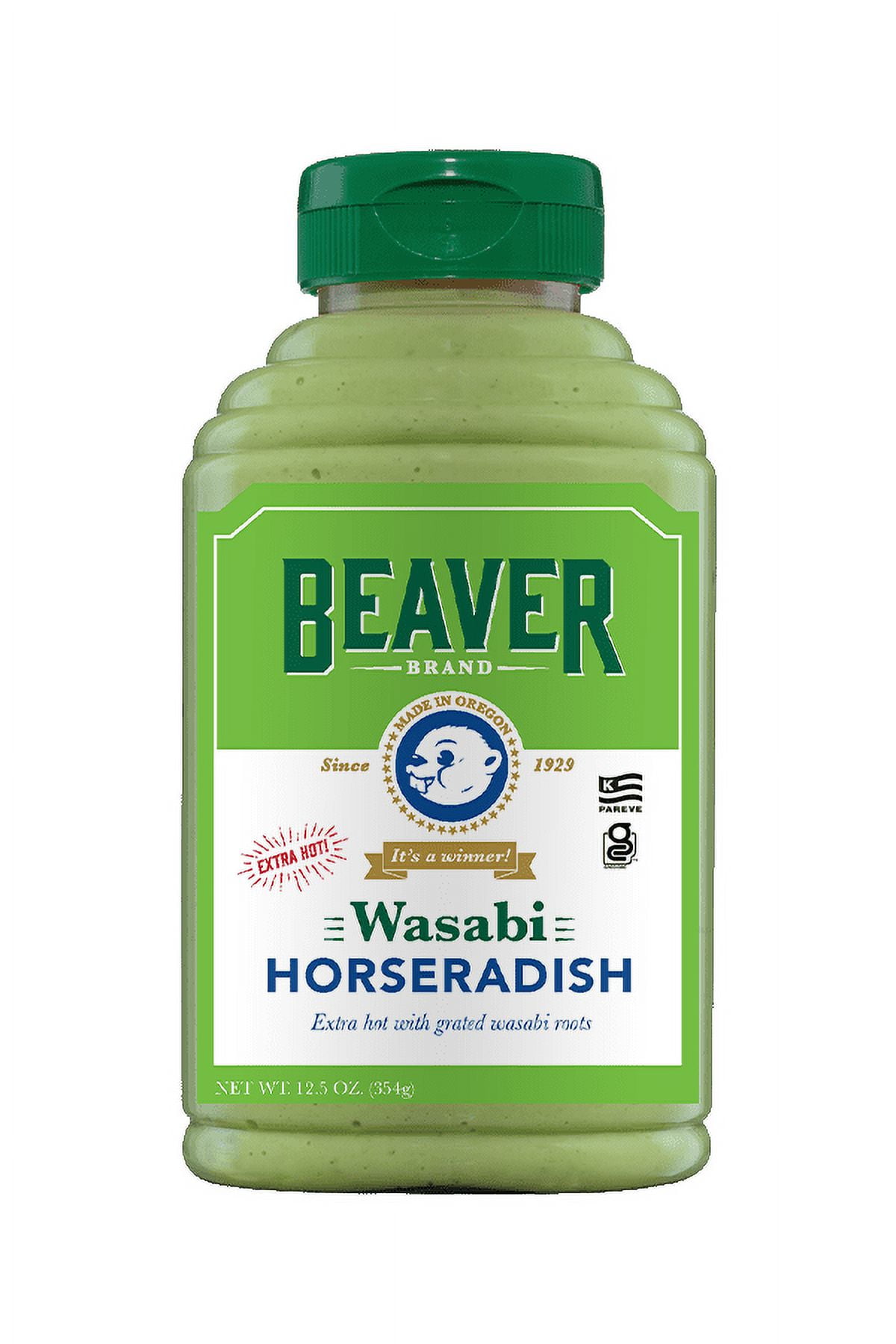 Beaver Brand Wasabi Horseradish, 12.5 oz 