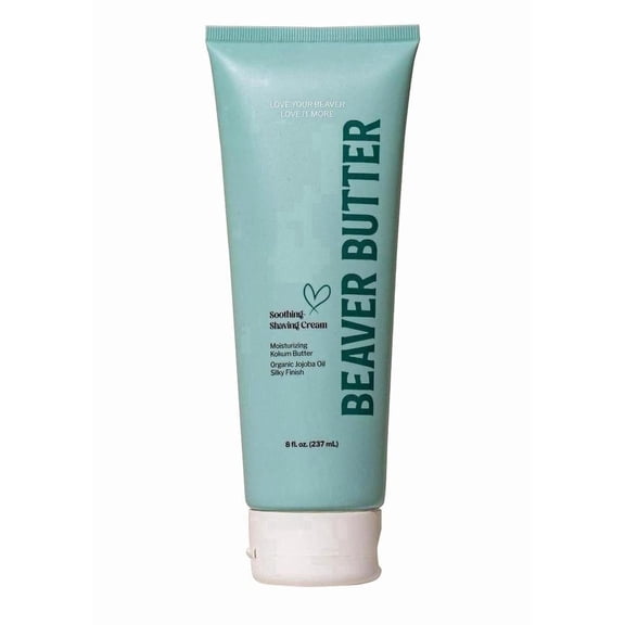 Beaver Butter Female Soothing Shaving Cream, 8 fl oz / 237 ml