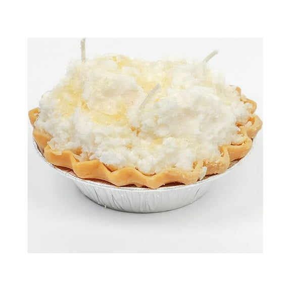 Beaver Creek Coconut Cream Pie Candle, 5 inch, Scented, Handcrafted, Hand-Poured, Premium Fragrance Dessert Candle