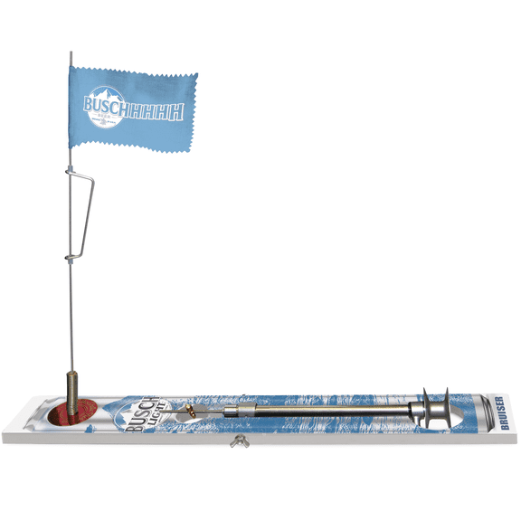 Beaver Dam Ice Fishing, 22" Bush Light Tip Up for Trout, Perch, Pike & Walleye