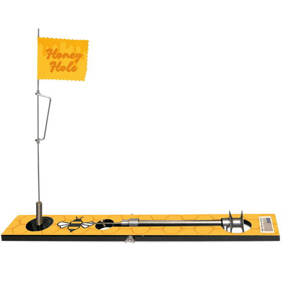 Beaver Dam Ice Fishing, 22" Honey Hole Tip Up for Trout, Perch, Pike & Walleye