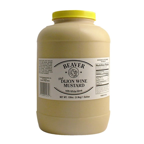Beaver Dijon Mustard cs 4/1 gal