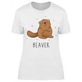 thumbnail image 1 of Beaver Hearts T-Shirt Women -Image by Shutterstock, Female 3X-Large, 1 of 2