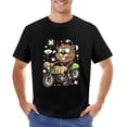 thumbnail image 1 of Beaver Racer Vintage T-shirt Mens Cotton Classic Crewneck Short Sleeve Tees Unisex Black XL, 1 of 2