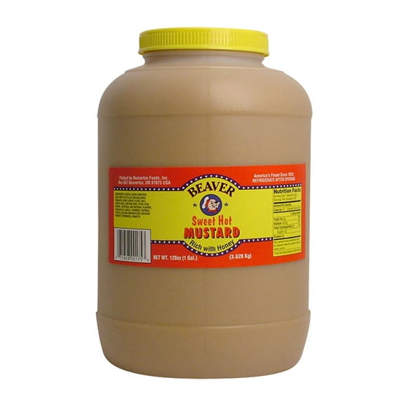 Beaver Sweet Hot Mustard cs 4/1 gal