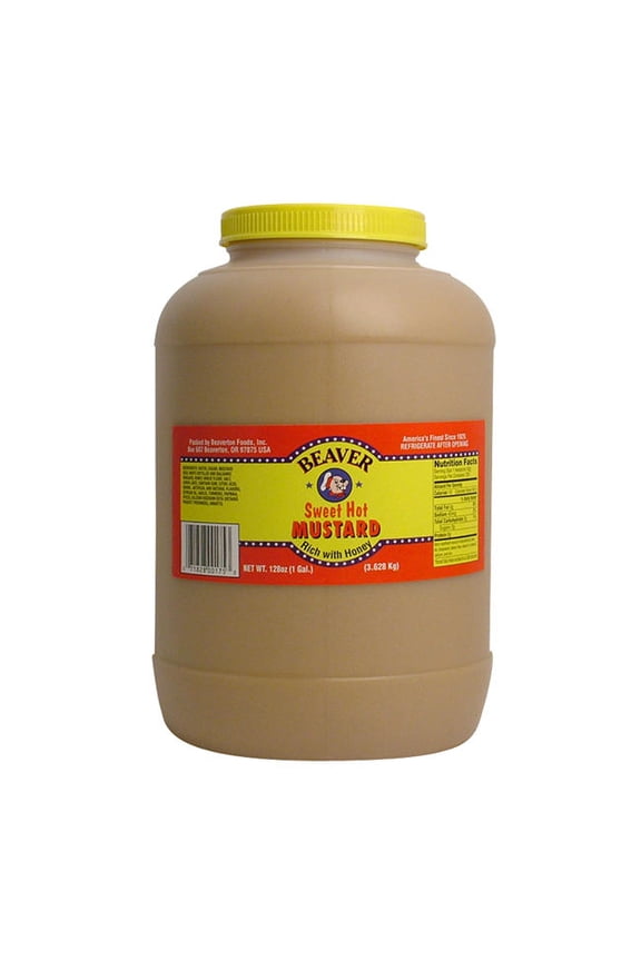 Beaver Sweet Hot Mustard cs 4/1 gal