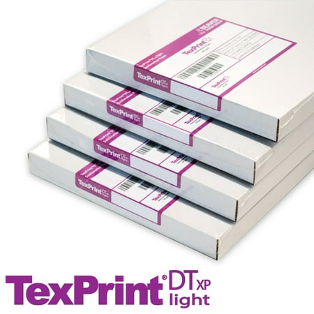 TexPrint DT Light -Replaces XP- All-Purpose High-Release Sublimation Paper for Epson Dye Transfer, Sublimation Print Transfer Paper, 110 Sheet Pack (8.5" x 11")